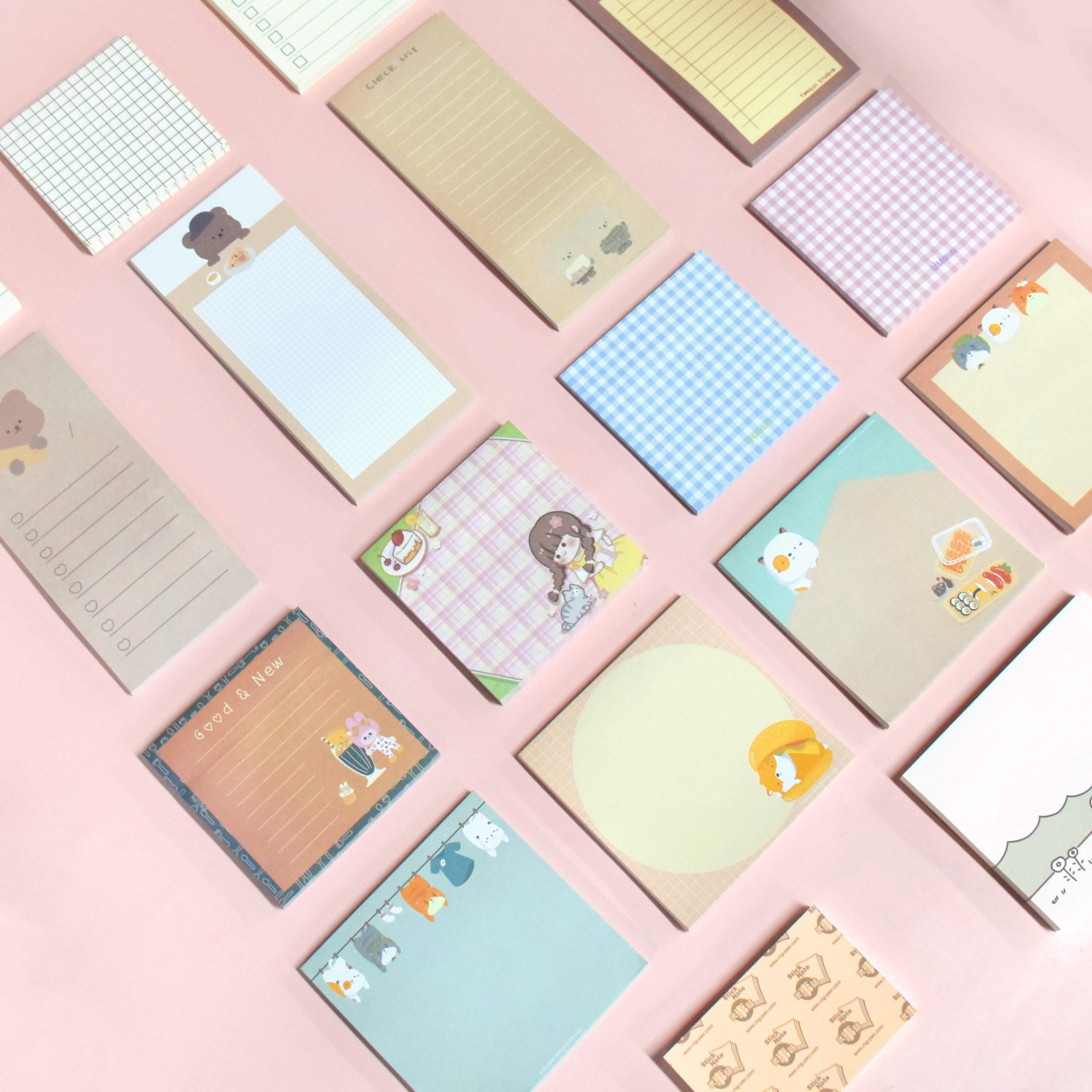 Wide range of custom notepads