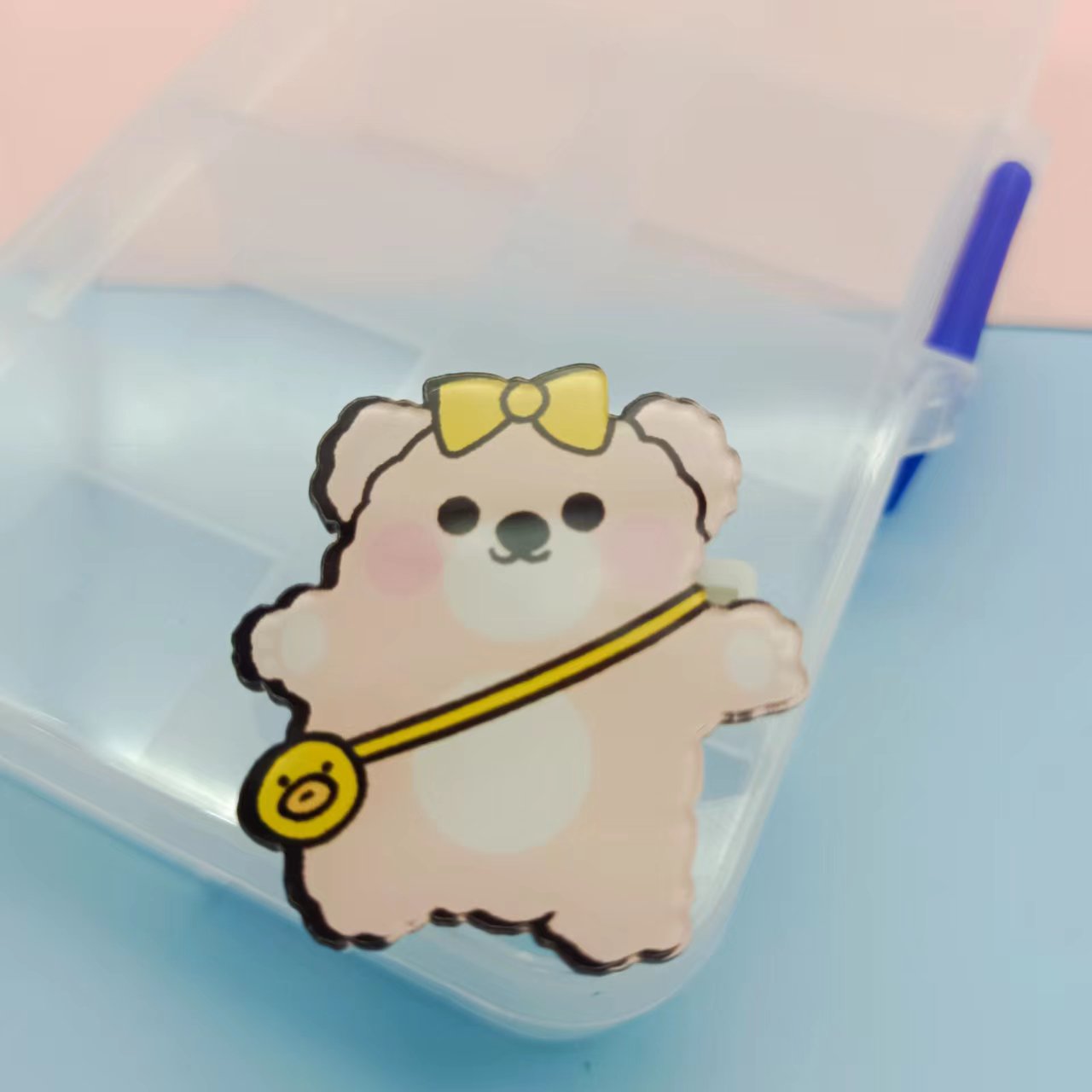 acrylic pin