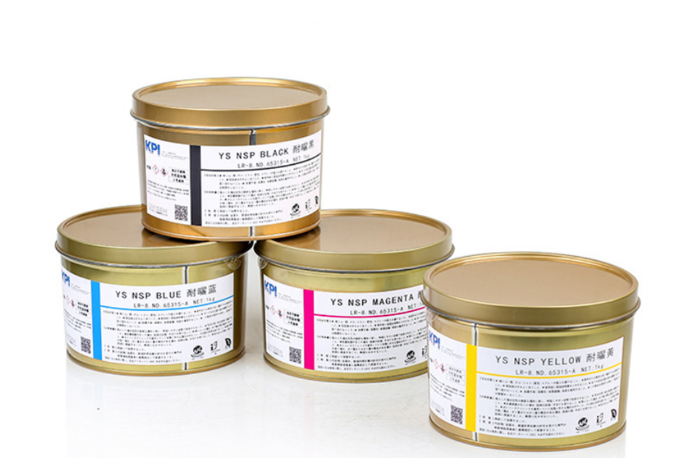 High-quality printing ink