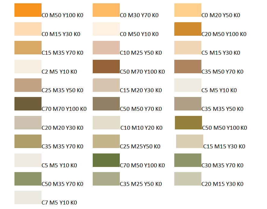 color chart.3