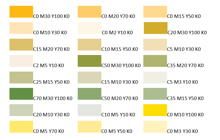 color chart.4