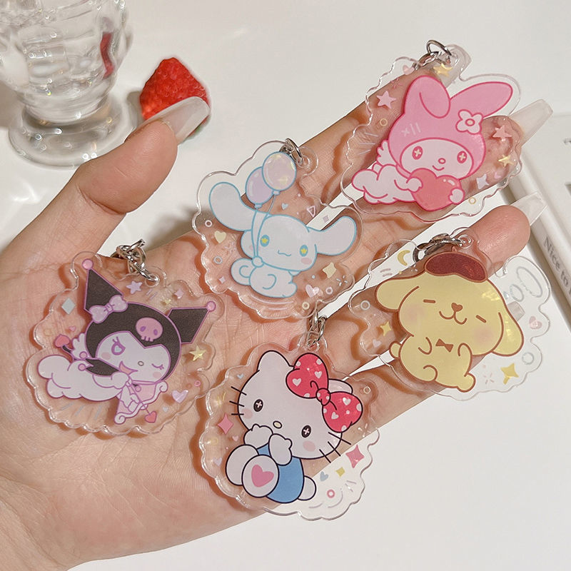 Custom Clear Acrylic Keychains